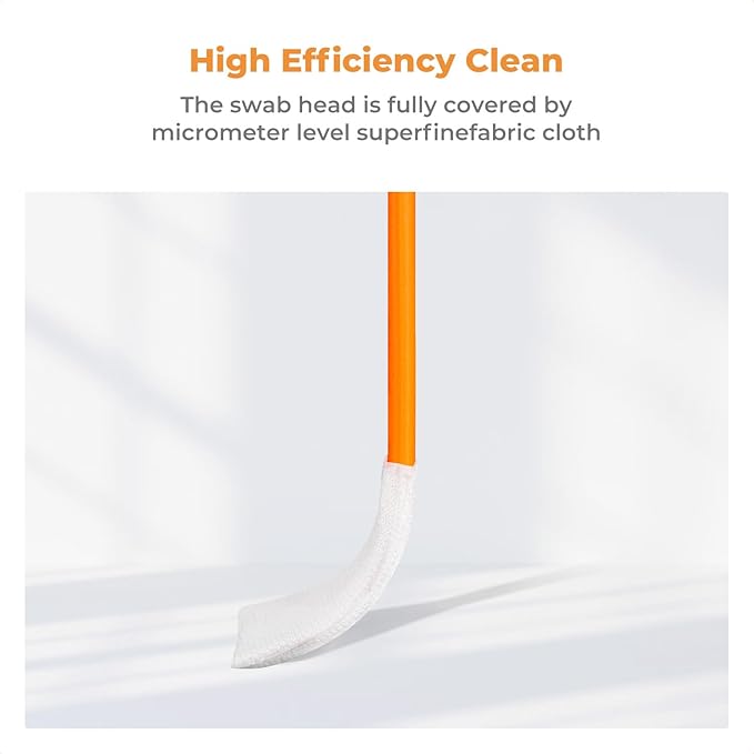 K&F Concept 14pcs Double Tipped 24mm APS Full Frame Sensor Cleaning Swab - Image 6