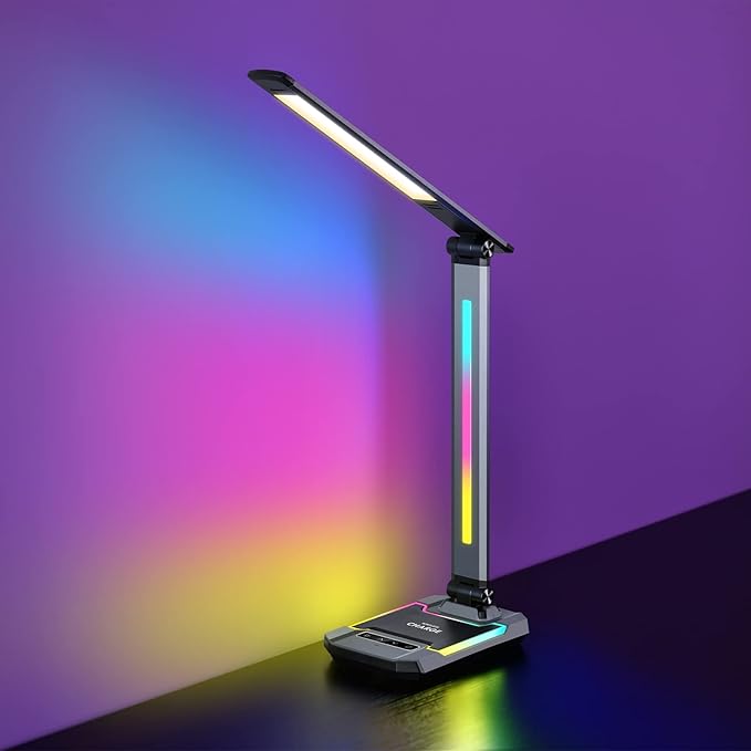 WILIT Gaming Desk Lamp, Music Sync Color Changing Rhythm Light - Image 7