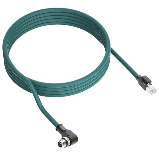 Alvin's Cables M12 X-Code 8 Pin Male to RJ45 Ethernet Cable - Image 5