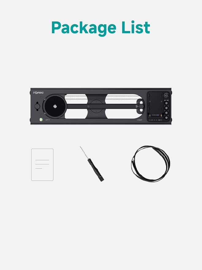 Accsoon Toprig Video Slider, Support APP-Video Mode/Time-Lapse/Loop Mode - Image 8