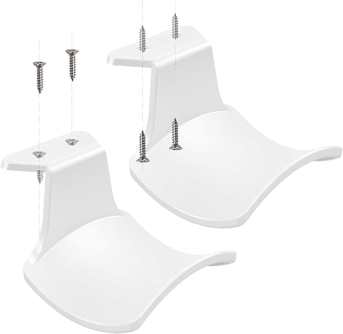 2-Pack Headphone Stand Hanger Wall Hooks, Save Space Headset Stand Holder by SIROLISA