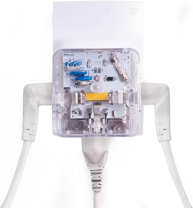 Clamper 3-Outlet Surge Protector 1800 Joules, by Clamper