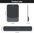 MOSISO Wrist Rest Support for Mouse Pad&Keyboard Set, Rectangular Ergonomic - Image 7
