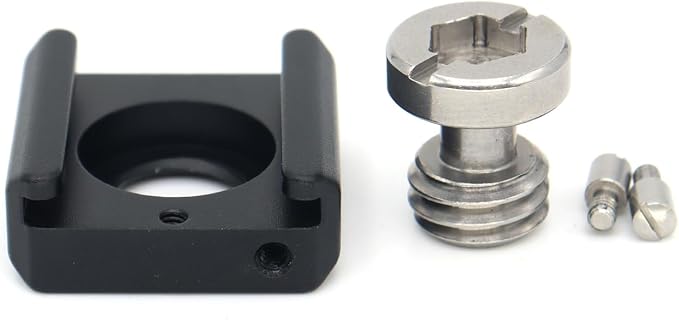 Camera Hot Shoe Extension Bracket Cold Shoe Mounts - Image 6
