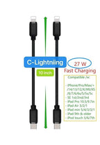 10-Pack Multi Short USB Cables & TypeC-C Cables - Image 3