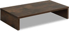 TEAMIX 20 Inch Monitor Stand Riser, Wooden Desktop Riser by TEAMIX