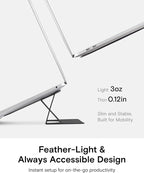 MOFT Laptop Stand for Desk, Adhesive MacBook Computer Stand - Image 2