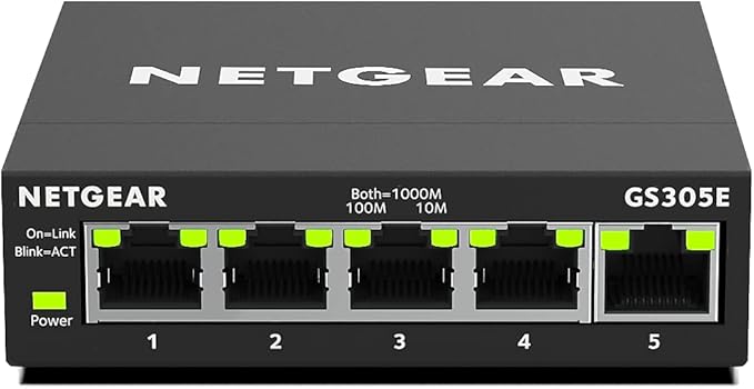 GS305E Ethernet Switch by NETGEAR