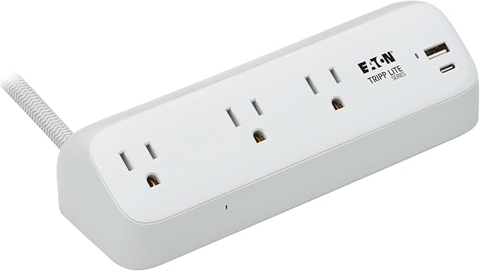 Eaton Tripp Lite Series Desk Clamp Power Strip Surge Protector, USB-A & USB-C - Image 11