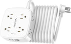 15 Ft Surge Protector Power Strip by YISHU