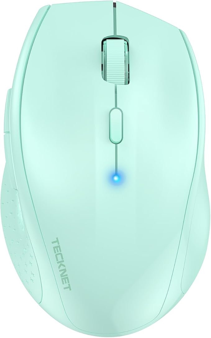 TECKNET Bluetooth Mouse, 4800 DPI Wireless Mouse, 2-Year Battery 6 Adjustable by Tecknet