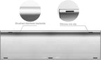 ALLIFE 2.4G Wireless Keyboard Stainless Steel Ultra Slim Full Size Keyboard - Image 2