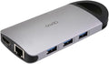 Opro9 8-in-1 USB-C Hub with 3 USB 3.0 Ports, Dual Monitor Laptop Docking Station by Opro9