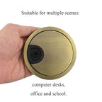 HAHIYO 1Pcs 3.15Inch/80mm Bronze Zinc Alloy Desk Grommet Wire Grommet Cable - Image 5