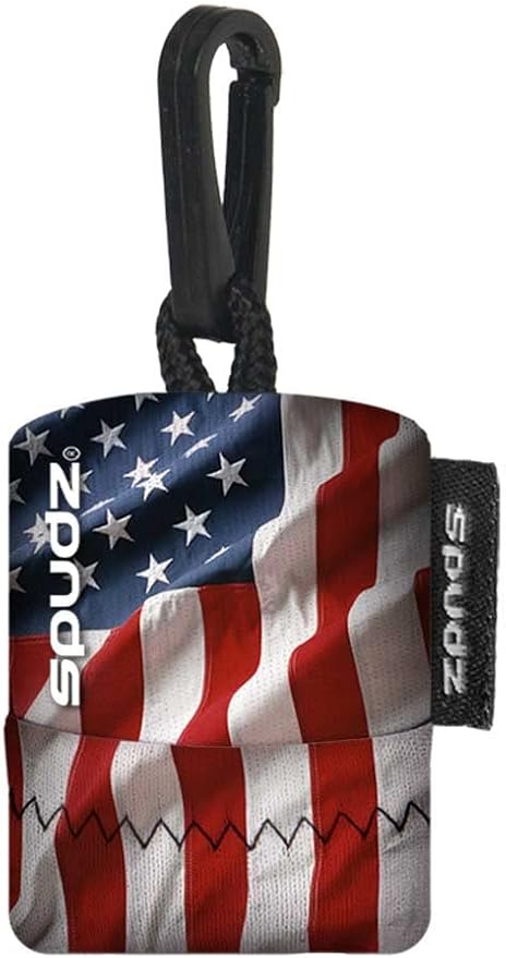 SPUDZ Ultra Microfiber Lens Cleaner – Closable Pouch, Washable – by ALPINEINNOVATIONS