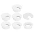 uxcell 6 Pcs 35mm Desk Grommet, Plastic Cable Hole Cover, Wire Cord Cable by uxcell