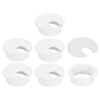 uxcell 6 Pcs 35mm Desk Grommet, Plastic Cable Hole Cover, Wire Cord Cable by uxcell