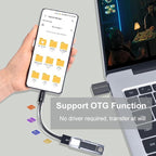 USB C to USB 3.2 Adapter, Transfer up to 10Gbps, Type C to USB(Male-Female OTG - Image 5