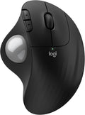 Logitech Ergo M575S Wireless Trackball Mouse, Wireless Ergonomic Mouse by Logitech