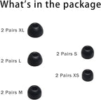 Silicone Earbuds Tips for Powerbeats Pro2 Replacement Ear Tips 10 Pairs - Image 6