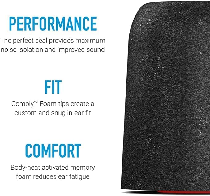 Comply P-Series | Memory Foam Replacement Ear Tips Designed - Image 2