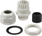 XHF 25 Pcs 3/8" IP68 Strain Relief Nylon Cord Grip Waterproof NPT Cable Glands - Image 4