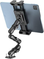 OHLPRO Heavy Duty Drill Base Tablet Mount Holder, 360° Adjustable iPad Mount by OHLPRO
