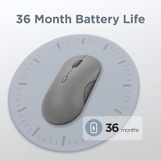 Lenovo 350 Wireless Bluetooth Mouse, Silent Click, 3 Level DPI, 36 Month - Image 6