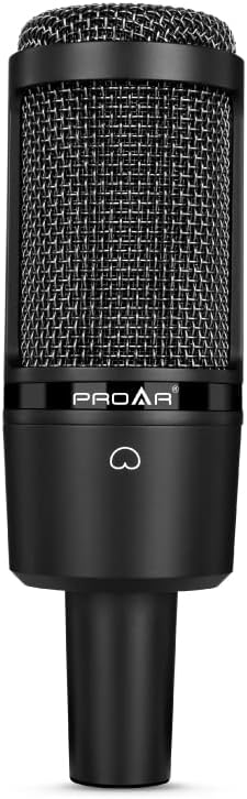 XLR Podcast Microphone Professional Cardioid Condenser Microphone - Image 9