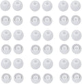 36 Pieces Medium Earbud Tips Soft and Comfortable Ear Bud Replacement Pieces by CYADCI