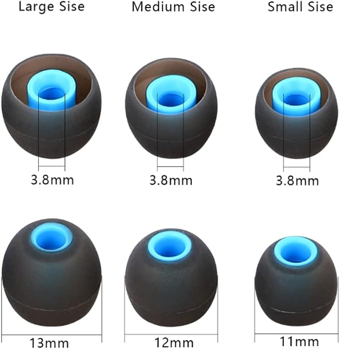 Earbuds Replacement Tips Silicone Earbud Tips Ear Gels Fit - Image 7