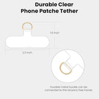 Clip and Go Strap for Phone Gold Metal Chain - Image 9