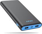 Portable Charger Power Bank 25, 5V/3A USB C in&Out Fast Phone Charging by Ekrist