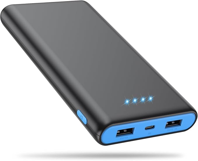 Portable Charger Power Bank 25, 5V/3A USB C in&Out Fast Phone Charging by Ekrist
