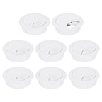 uxcell 8 Pcs 53mm Desk Grommet, Plastic Cable Hole Cover, Wire Cord Cable by uxcell
