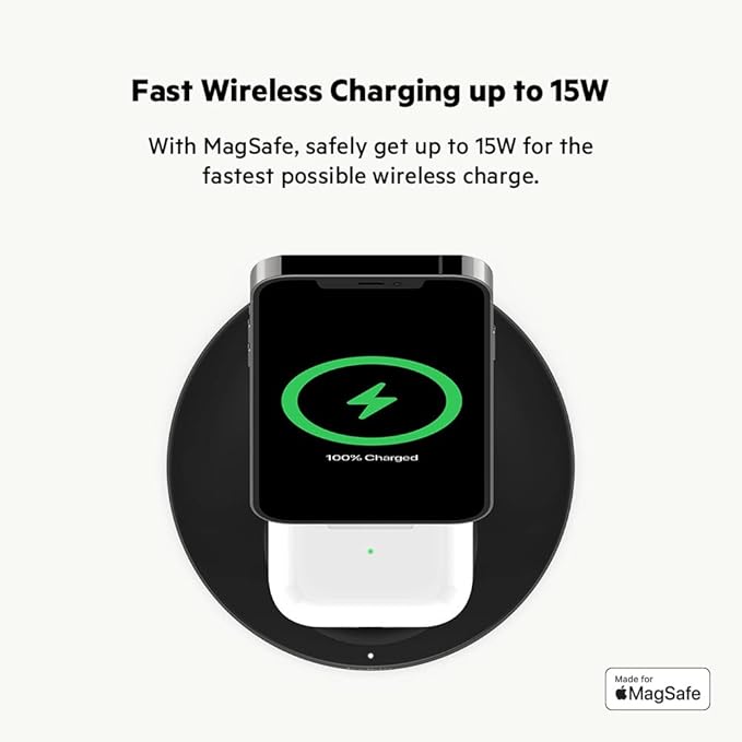Belkin MagSafe 2-in-1 Wireless Charging Stand - Image 5