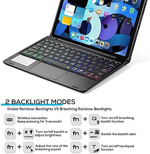 Touchpad Keyboard Case for iPad 11th Gen 2025/iPad 10th Generation 2022 - Image 5