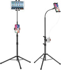 Tripod Stand for Ipad, Gooseneck 65-inch Floor Stand for Tablet, Floor Stand by Unknown