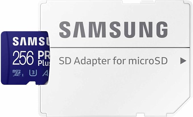 Samsung PRO Plus microSD Memory Card + Adapter, 256GB microSDXC, Full HD & 4K - Image 2