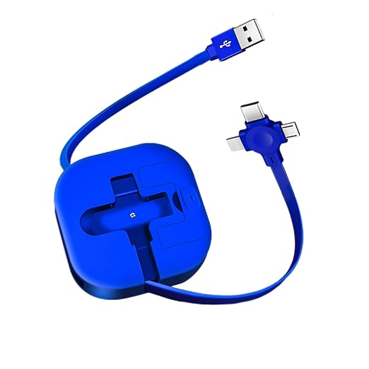 Three in One Charging Cable Cord. 3 in 1 Charging Cable Retractable. Compatible by Gartmost