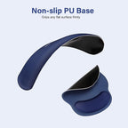 MOSISO Wrist Rest Support for Mouse Pad&Keyboard Set, Circle Curved Ergonomic - Image 5