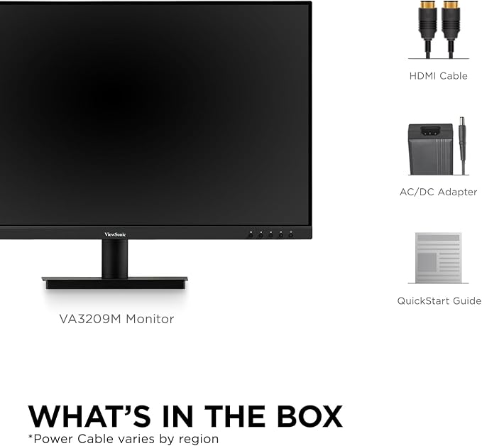 ViewSonic VA3209M 32 Inch IPS Full HD 1080p Monitor - Image 6