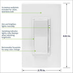 Leviton Decora Smart Dimmer Switch, Neutral Wire Required, Works - Image 6
