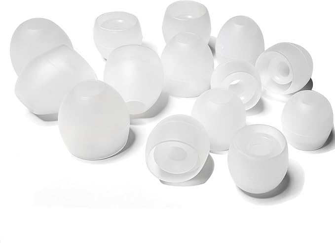8 Pairs Extra Small Earbuds Tips, Silicone Ear Tips Universal, Silicone Earbud - Image 2