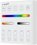 BTF-LIGHTING WR01RF Wireless 2.4G RF 4 Zones RGB RGBW RGBCCT Wall Mounted Smart by BTF-LIGHTING