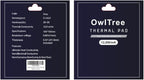 OwlTree 3 Pack Thermal Pads, Highly Efficient Thermal Conductivity 12.8W/mK - Image 6