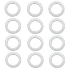 12 Pcs Rubber Grommets, 0.98" Inside Diameter 1" Drill Hole Rubber Wire by Kyuionty
