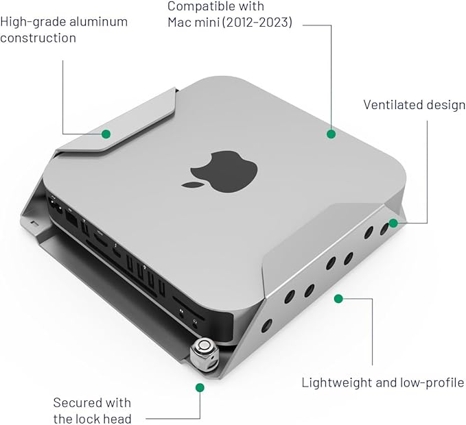 Compulocks Mac Mini Security Mount Silver - Image 6