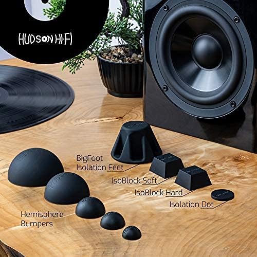 Speaker Isolation Feet – 16-Pack 1" Platinum Silicone Dots by Hudson Hi-Fi – - Image 8