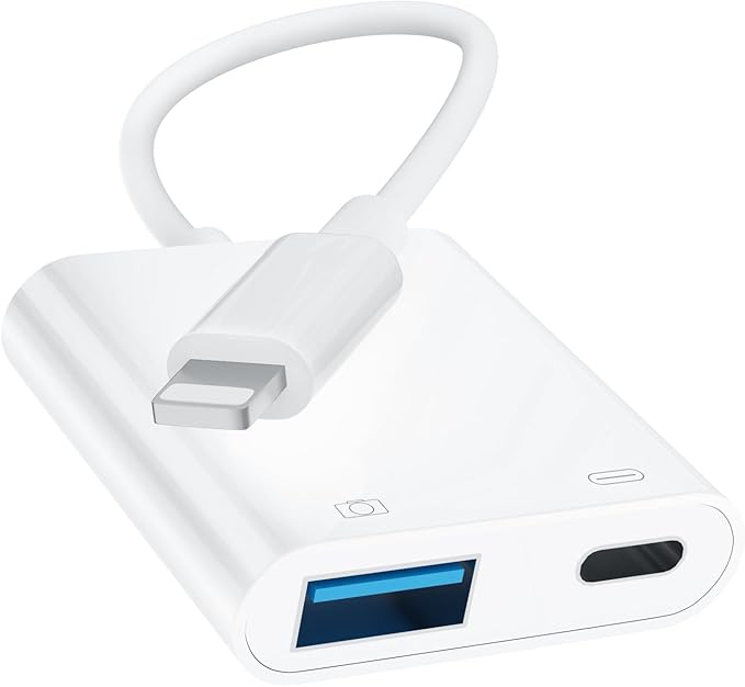 Lightning to USB Camera Adapter by Aplimln